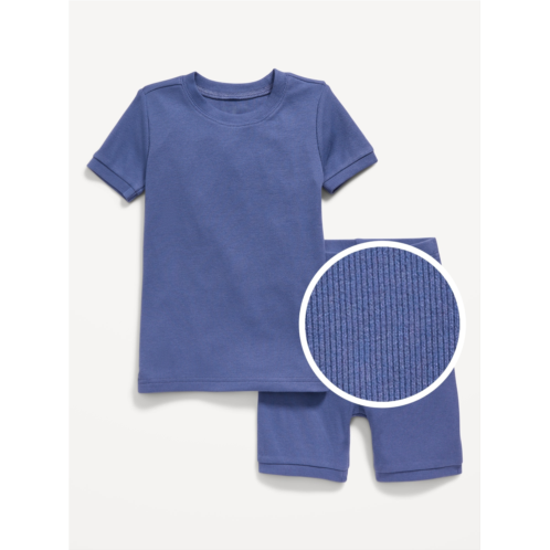 Oldnavy Unisex Snug-Fit Ribbed Pajama Set for Toddler & Baby Hot Deal