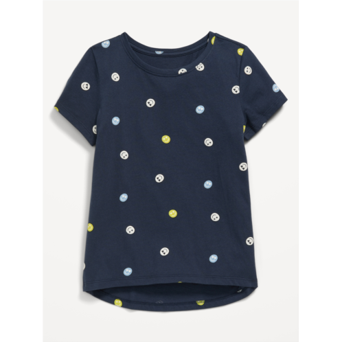 Oldnavy Softest Printed Short-Sleeve T-Shirt for Girls