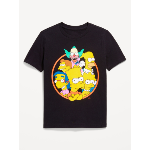 Oldnavy The Simpsons Gender-Neutral Graphic T-Shirt for Kids Hot Deal