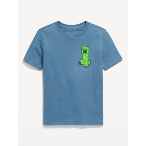 Oldnavy Minecraft Gender-Neutral Graphic T-Shirt for Kids Hot Deal