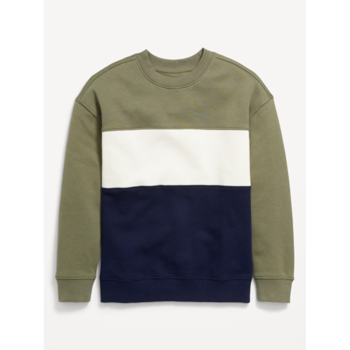 Oldnavy Oversized Crew-Neck Sweatshirt for Boys