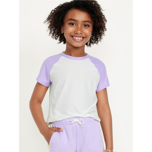 Oldnavy Cloud 94 Soft Raglan-Sleeve T-Shirt for Girls