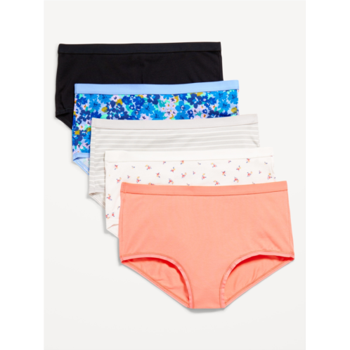 Oldnavy High-Waisted Everyday Cotton Underwear 5-Pack Hot Deal