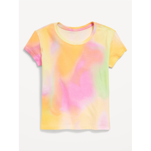 Oldnavy Softest Printed Short-Sleeve T-Shirt for Girls