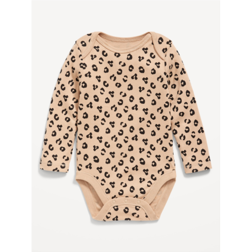 Oldnavy Printed Long-Sleeve Bodysuit for Baby Hot Deal