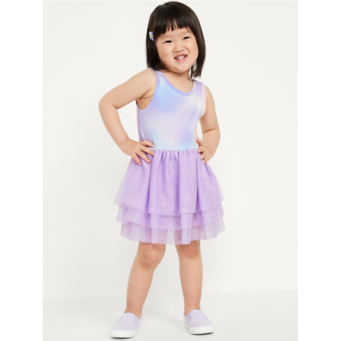 Oldnavy Sleeveless Bodysuit Tiered Tutu Dress for Toddler Girls