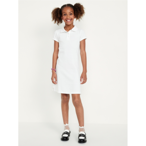 Oldnavy School Uniform Pique Polo Dress for Girls Hot Deal