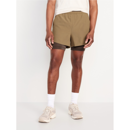 Oldnavy 2-in-1 Trail Shorts -- 4-inch inseam Hot Deal