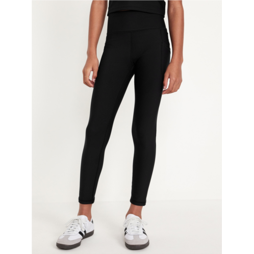 Oldnavy High-Waisted PowerSoft Side-Pocket Leggings for Girls