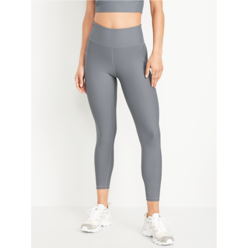 Oldnavy High-Waisted PowerSoft Ribbed Leggings