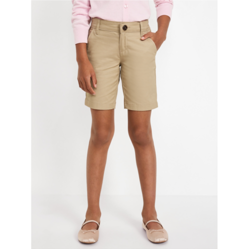 Oldnavy School Uniform Twill Bermuda Shorts for Girls Hot Deal