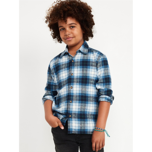 Oldnavy Long-Sleeve Flannel Pocket Shirt for Boys Hot Deal