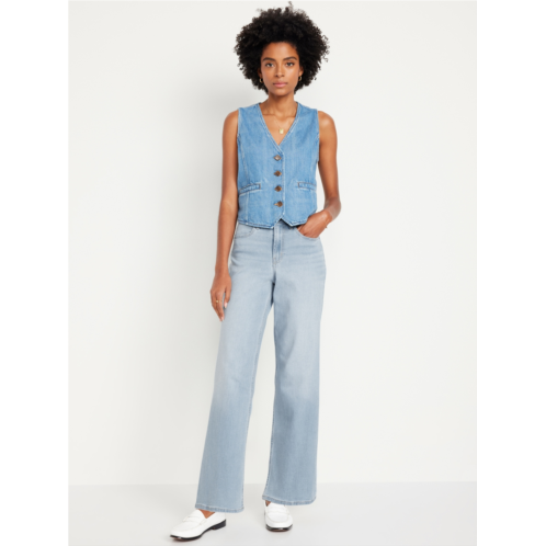 Oldnavy High-Waisted Wow Wide-Leg Jeans