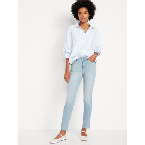 Oldnavy High-Waisted Wow Straight Jeans