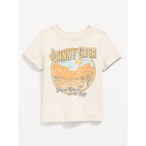 Oldnavy Johnny Cash Unisex Graphic T-Shirt for Toddler