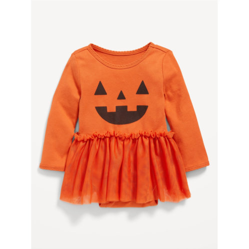 Oldnavy Long-Sleeve Graphic Bodysuit Tutu Dress for Baby