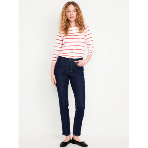 Oldnavy High-Waisted Wow Straight Ankle Jeans
