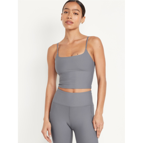 Oldnavy Light Support Strappy PowerSoft Longline Sports Bra