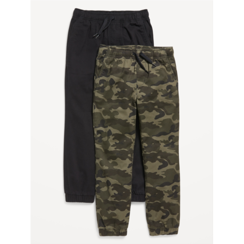 Oldnavy Twill Jogger Pants 2-Pack for Boys