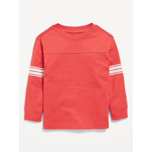 Oldnavy Oversized Long-Sleeve Striped T-Shirt for Toddler Boys