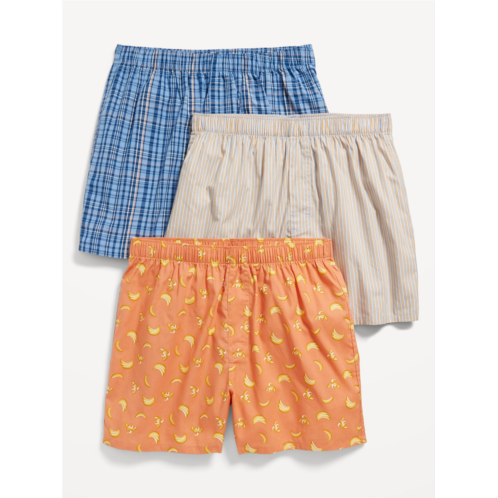 Oldnavy 3-Pack Poplin Boxer Shorts