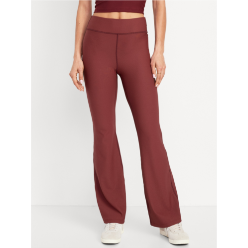 Oldnavy Extra High-Waisted PowerSoft Ribbed Flare Leggings Hot Deal