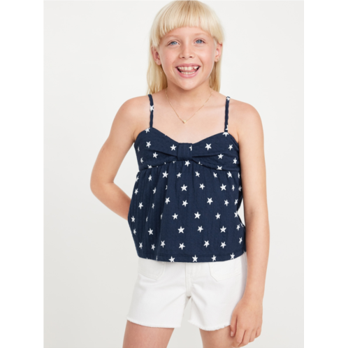 Oldnavy Printed Bow Tank Top for Girls