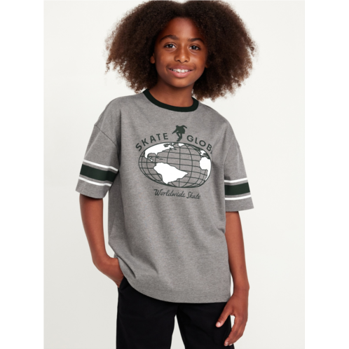 Oldnavy Oversized Short-Sleeve Color-Block T-Shirt for Boys