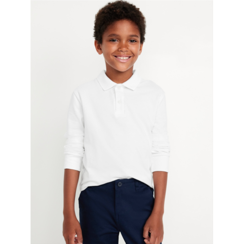 Oldnavy School Uniform Long-Sleeve Polo Shirt for Boys