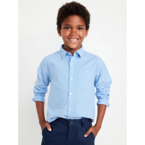 Oldnavy Lightweight Oxford Uniform Shirt for Boys Hot Deal