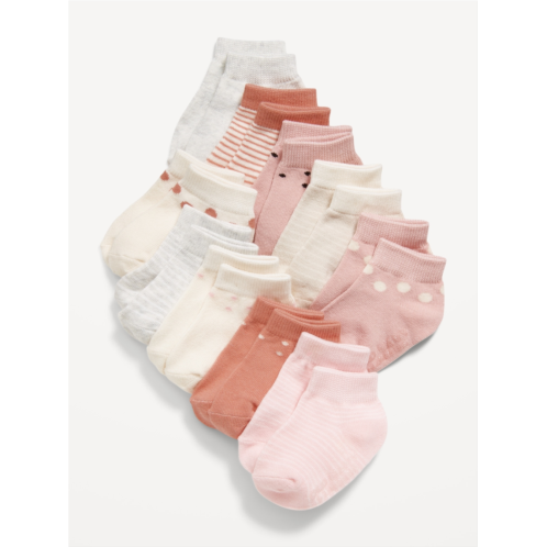 Oldnavy Unisex 10-Pack Ankle Socks for Toddler & Baby