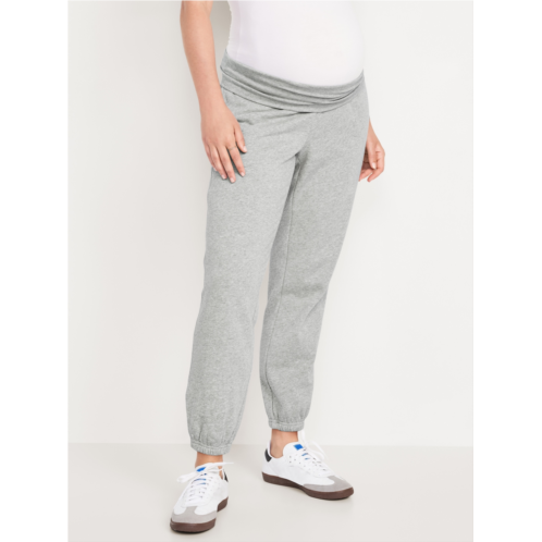 Oldnavy Maternity Rollover-Waist Jogger Sweatpants