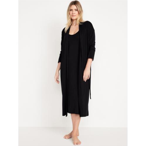 Oldnavy Maternity Robe & Nursing Nightgown Set