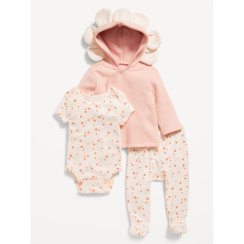 Oldnavy Unisex 3-Piece Printed Layette Set for Baby Hot Deal