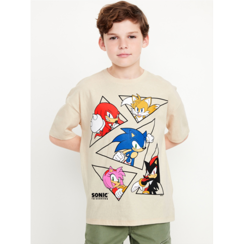 Oldnavy Sonic The Hedgehog Oversized Gender-Neutral Graphic T-Shirt for Kids
