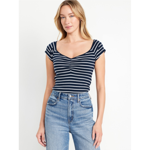 Oldnavy Fitted Ribbed Top