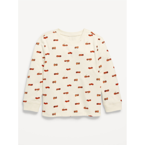 Oldnavy Printed Long-Sleeve T-Shirt for Toddler Boys