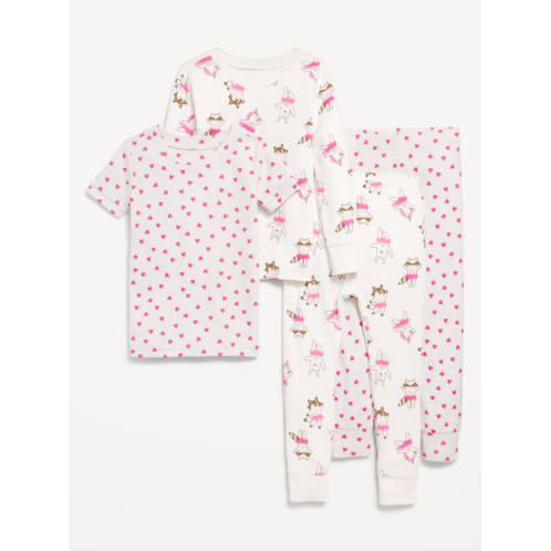 Oldnavy Snug-Fit Pajama 4-Piece Set for Toddler & Baby