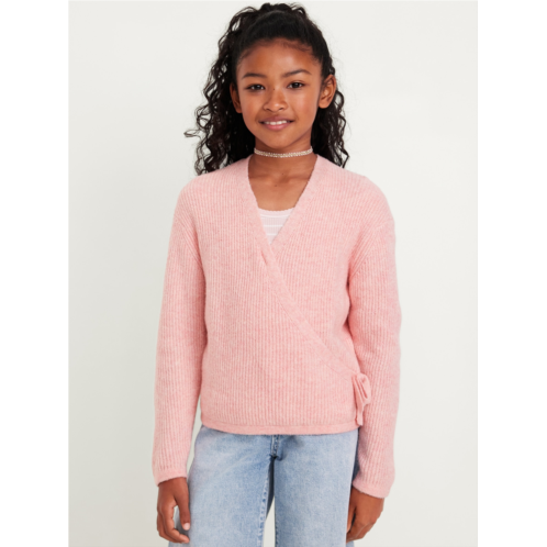 Oldnavy SoSoft Wrap-Front Sweater for Girls