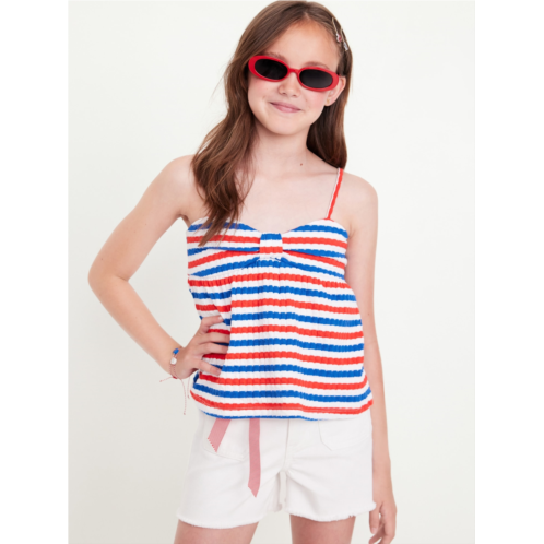 Oldnavy Printed Bow Tank Top for Girls