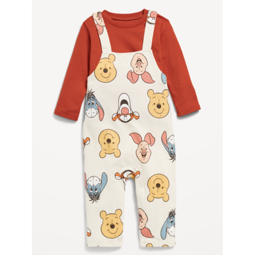 Oldnavy Disneyⓒ Long-Sleeve T-Shirt and Overalls Set for Baby