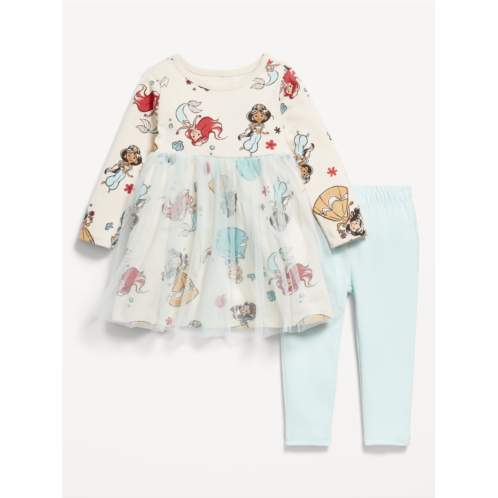 Oldnavy Disneyⓒ Long-Sleeve Tulle Tutu Dress and Leggings Set for Baby