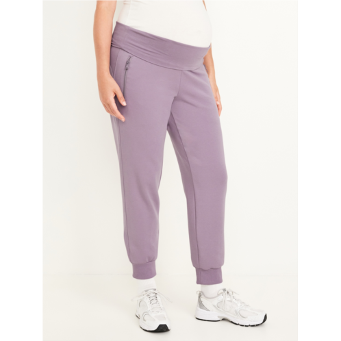 Oldnavy Maternity Dynamic Fleece Rollover Waist Joggers