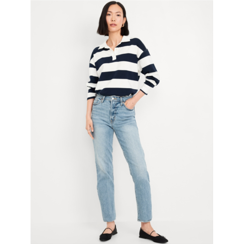 Oldnavy High-Waisted OG Straight Ankle Jeans