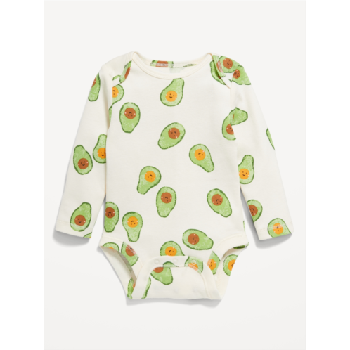 Oldnavy Long-Sleeve Printed Bodysuit for Baby Hot Deal