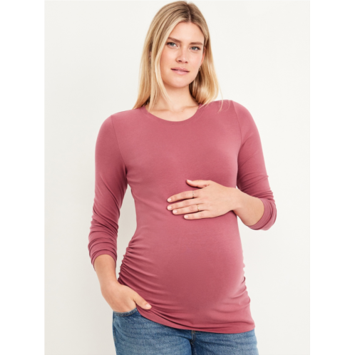 Oldnavy Maternity Long-Sleeve Crew-Neck T-Shirt Hot Deal