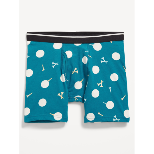 Oldnavy Printed Boxer Briefs -- 6.25-inch inseam Hot Deal