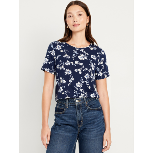 Oldnavy Luxe Crew-Neck T-Shirt