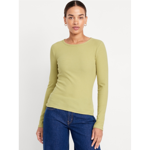 Oldnavy Plush-Knit Long-Sleeve T-Shirt