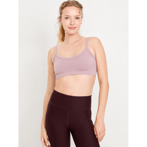 Oldnavy Light Support Seamless Ribbed Sports Bra